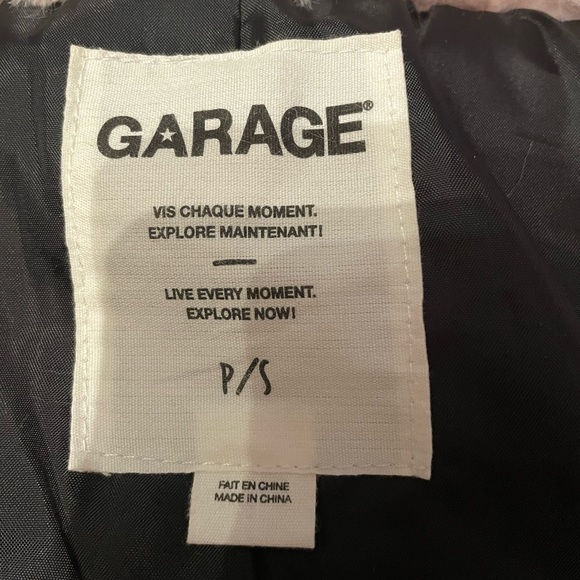 Garage Faux Fur Plush Varsity Jacket🖤 - Picture 9 of 10